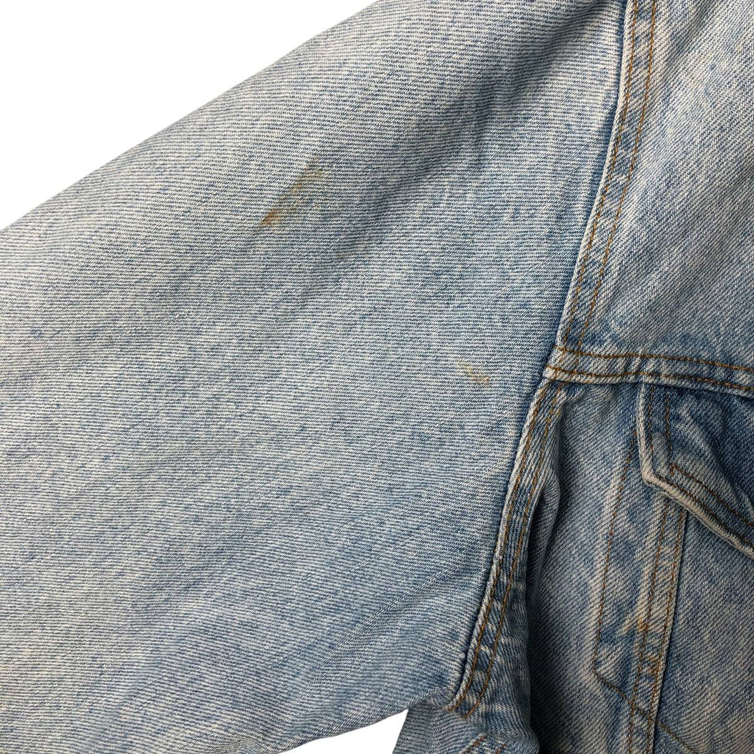 Vintage 1990'S Levi's 70506-0214 denim jacket, made in the USA, size L. cotton blue type Vintage Second Hand