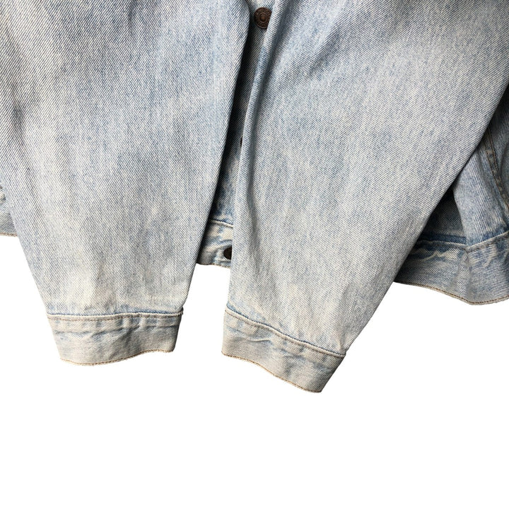 Vintage 1990'S Levi's 70506-0214 denim jacket, made in the USA, size L. cotton blue type Vintage Second Hand