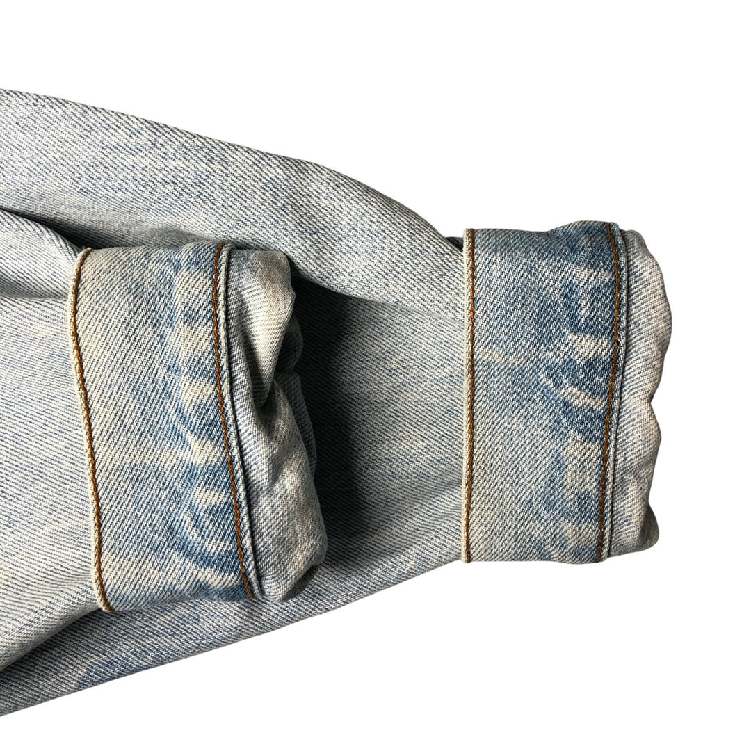 Vintage 1990'S Levi's 70506-0214 denim jacket, made in the USA, size L. cotton blue type Vintage Second Hand
