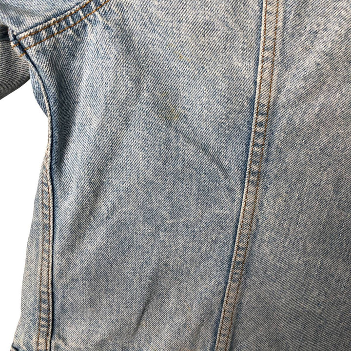 Vintage 1990'S Levi's 70506-0214 denim jacket, made in the USA, size L. cotton blue type Vintage Second Hand