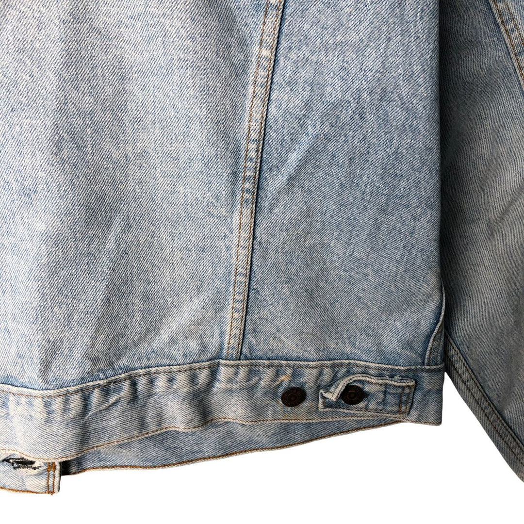 Vintage 1990'S Levi's 70506-0214 denim jacket, made in the USA, size L. cotton blue type Vintage Second Hand