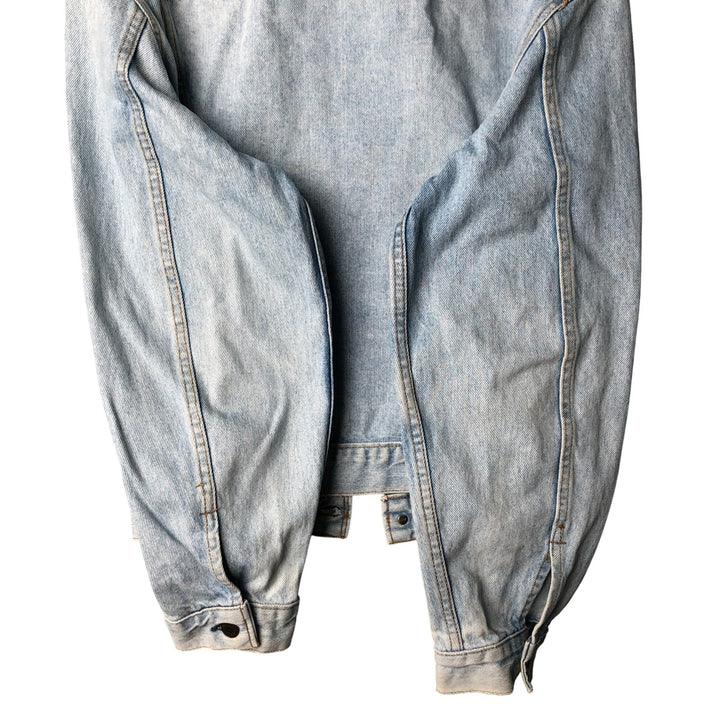 Vintage 1990'S Levi's 70506-0214 denim jacket, made in the USA, size L. cotton blue type Vintage Second Hand