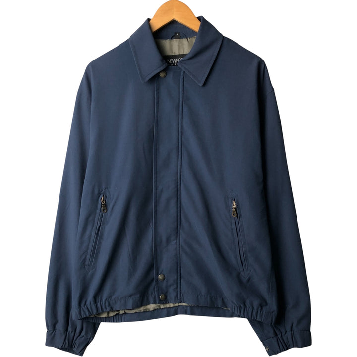 NEWPORT HARBOR Swing Top Sports Jacket, Men's Size M unclear navy blue type Vintage Second Hand