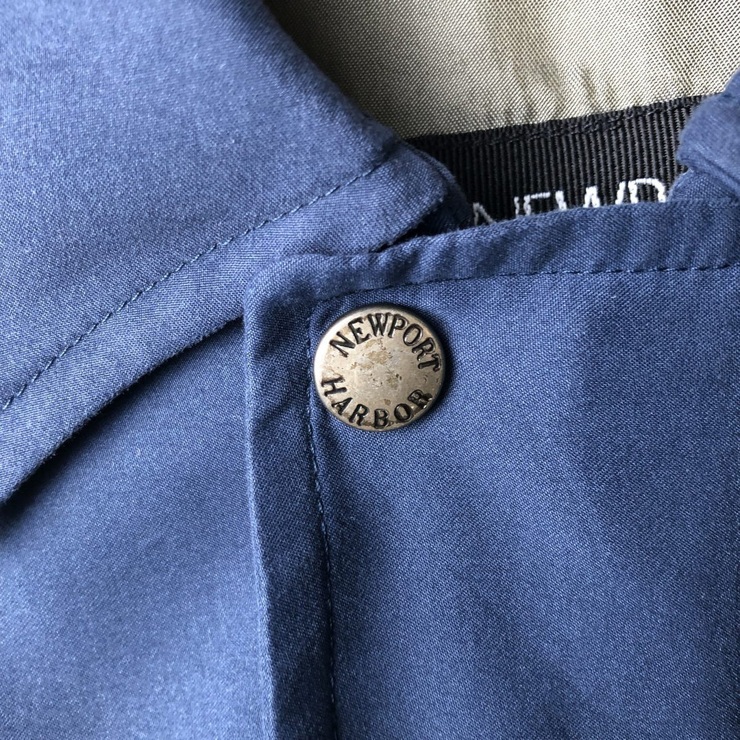NEWPORT HARBOR Swing Top Sports Jacket, Men's Size M unclear navy blue type Vintage Second Hand