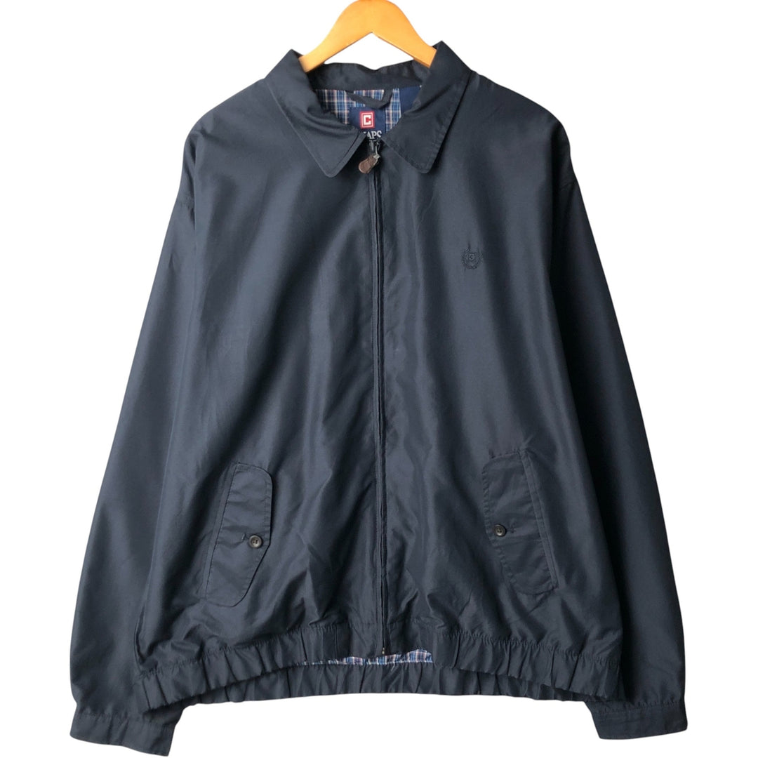 CHAPS Swing Top Sports Jacket, Men's Size XL polyester navy blue type Vintage Second Hand