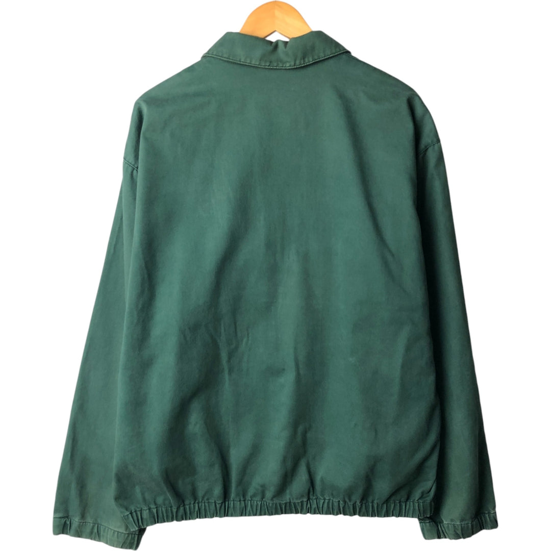 Ralph Lauren CHAPS swing top sports jacket, men's size L cotton green type Vintage Second Hand