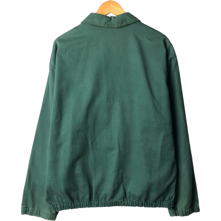 Ralph Lauren CHAPS swing top sports jacket, men's size L cotton green type Vintage Second Hand