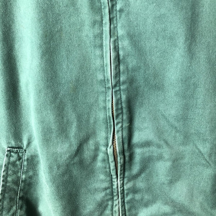 Ralph Lauren CHAPS swing top sports jacket, men's size L cotton green type Vintage Second Hand
