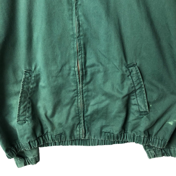 Ralph Lauren CHAPS swing top sports jacket, men's size L cotton green type Vintage Second Hand