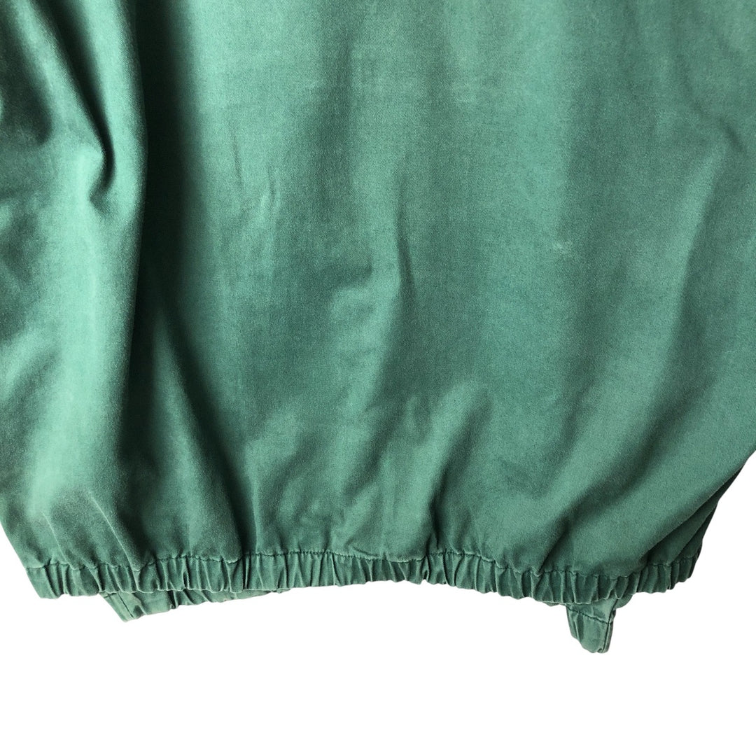 Ralph Lauren CHAPS swing top sports jacket, men's size L cotton green type Vintage Second Hand