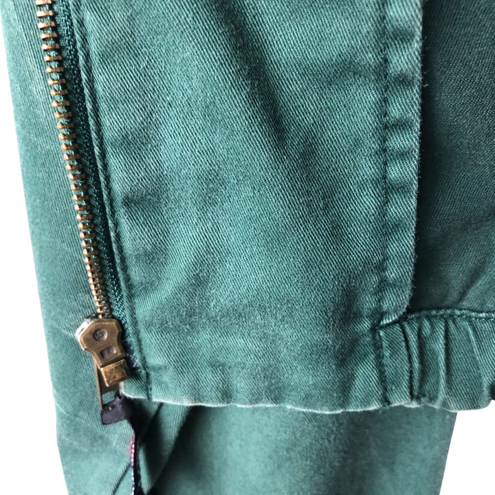 Ralph Lauren CHAPS swing top sports jacket, men's size L cotton green type Vintage Second Hand