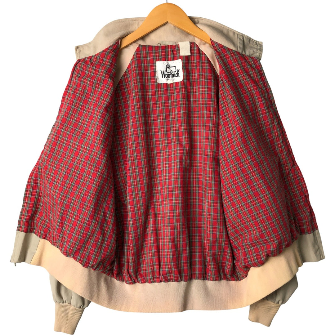 Vintage 1970'S WOOLRICH Harrington Jacket, Swing Top, Men's Size L unclear gray type Vintage Second Hand