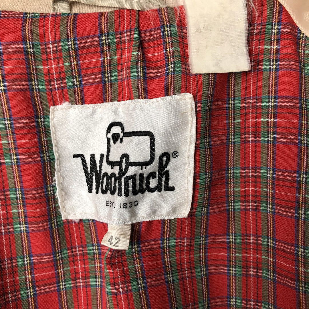 Vintage 1970'S WOOLRICH Harrington Jacket, Swing Top, Men's Size L unclear gray type Vintage Second Hand