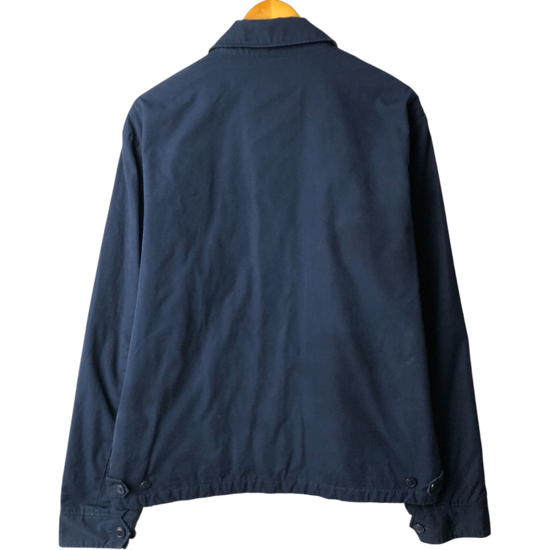 Lacoste padded swing top sports jacket, men's size XL cotton navy blue type Vintage Second Hand