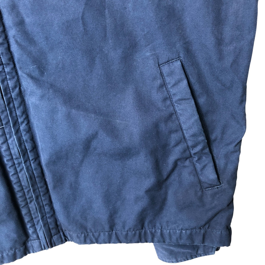 Lacoste padded swing top sports jacket, men's size XL cotton navy blue type Vintage Second Hand