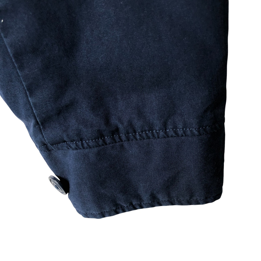 Lacoste padded swing top sports jacket, men's size XL cotton navy blue type Vintage Second Hand