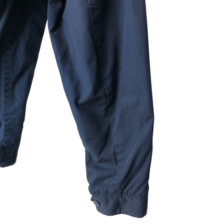 Lacoste padded swing top sports jacket, men's size XL cotton navy blue type Vintage Second Hand