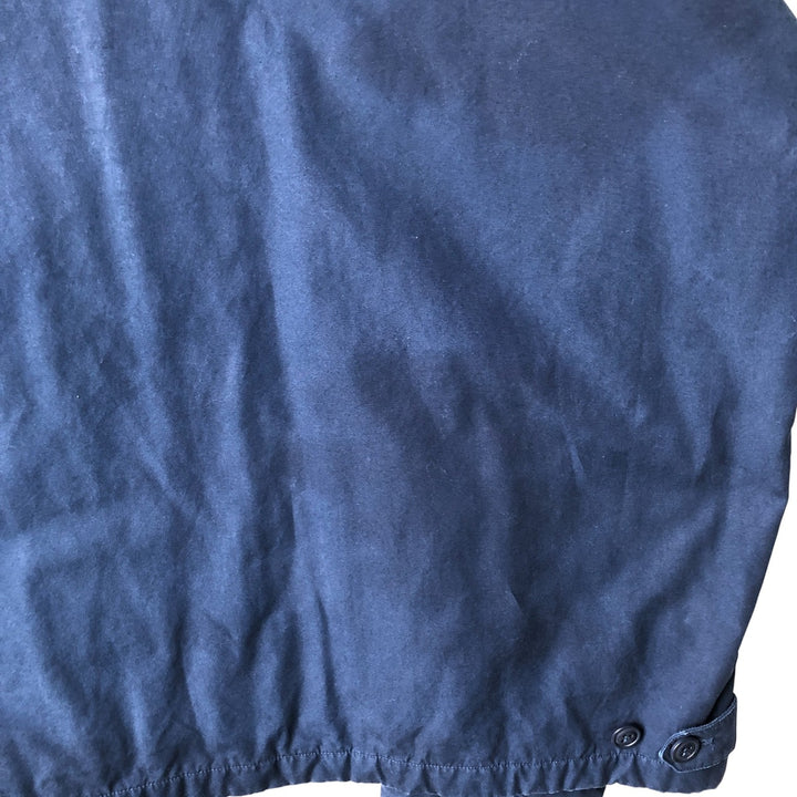 Lacoste padded swing top sports jacket, men's size XL cotton navy blue type Vintage Second Hand