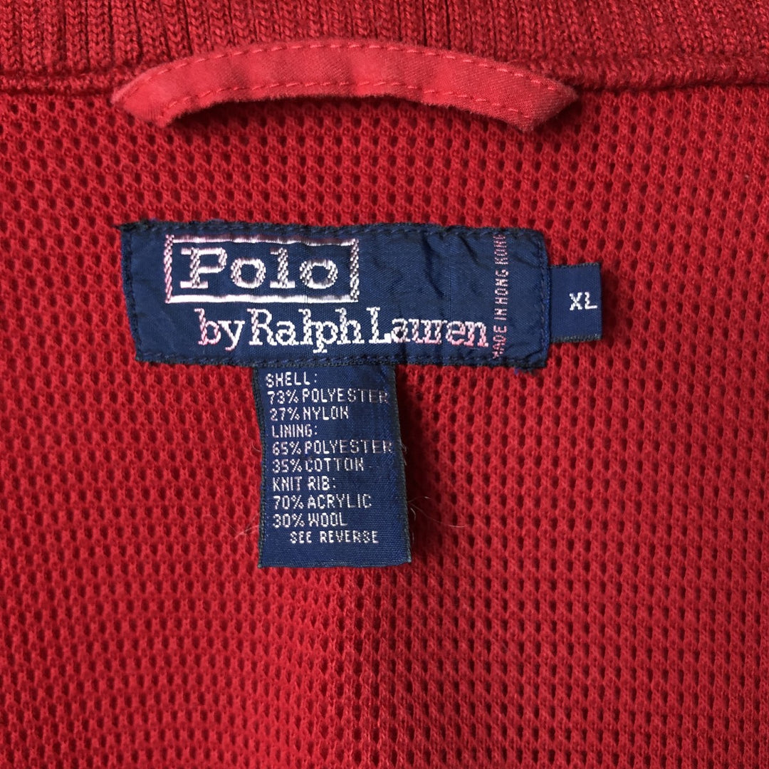 Ralph Lauren POLO by Ralph Lauren Harrington Jacket, Swing Top, Men's XL polyester red type Vintage Second Hand