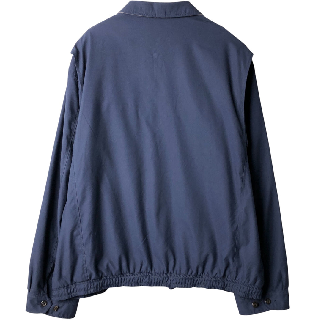 Ralph Lauren POLO by Ralph Lauren Swing Top Sports Jacket Men's XXL polyester navy blue type Vintage Second Hand