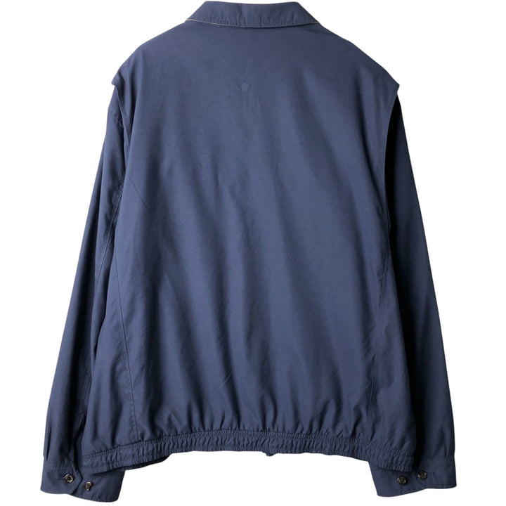 Ralph Lauren POLO by Ralph Lauren Swing Top Sports Jacket Men's XXL polyester navy blue type Vintage Second Hand