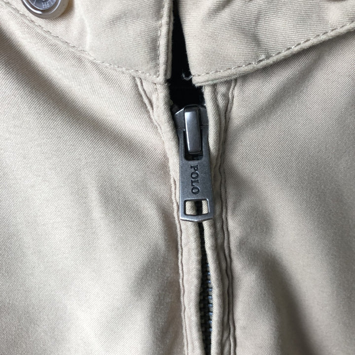 Ralph Lauren POLO RALPH LAUREN Swing Top Sports Jacket Men's XL polyester Beige type Vintage Second Hand