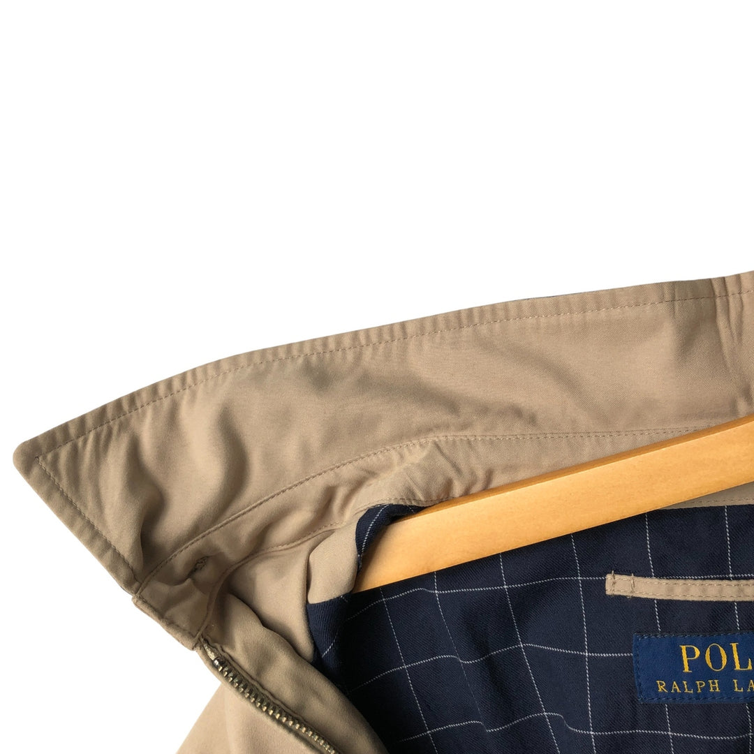 Ralph Lauren POLO RALPH LAUREN Swing Top Sports Jacket Men's XL polyester Beige type Vintage Second Hand