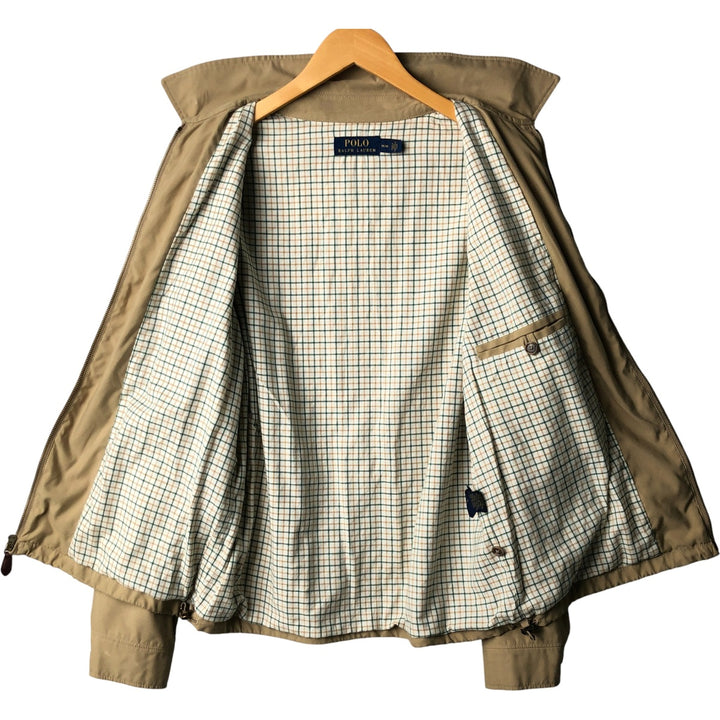 Ralph Lauren POLO RALPH LAUREN Swing Top Sports Jacket Men's M polyester Beige type Vintage Second Hand