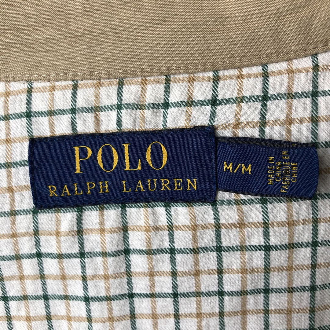 Ralph Lauren POLO RALPH LAUREN Swing Top Sports Jacket Men's M polyester Beige type Vintage Second Hand