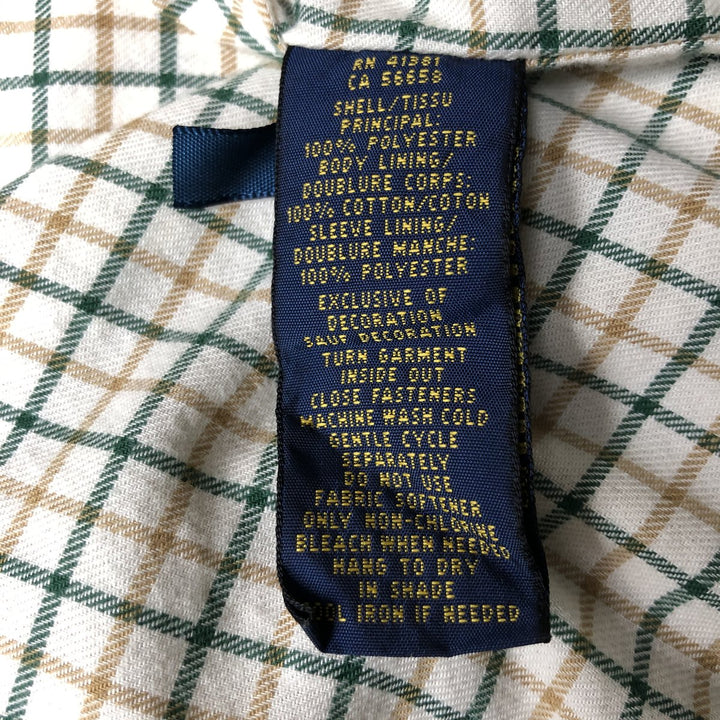 Ralph Lauren POLO RALPH LAUREN Swing Top Sports Jacket Men's M polyester Beige type Vintage Second Hand