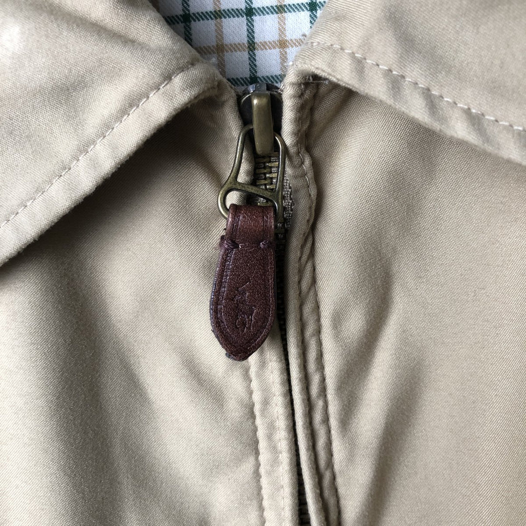 Ralph Lauren POLO RALPH LAUREN Swing Top Sports Jacket Men's M polyester Beige type Vintage Second Hand