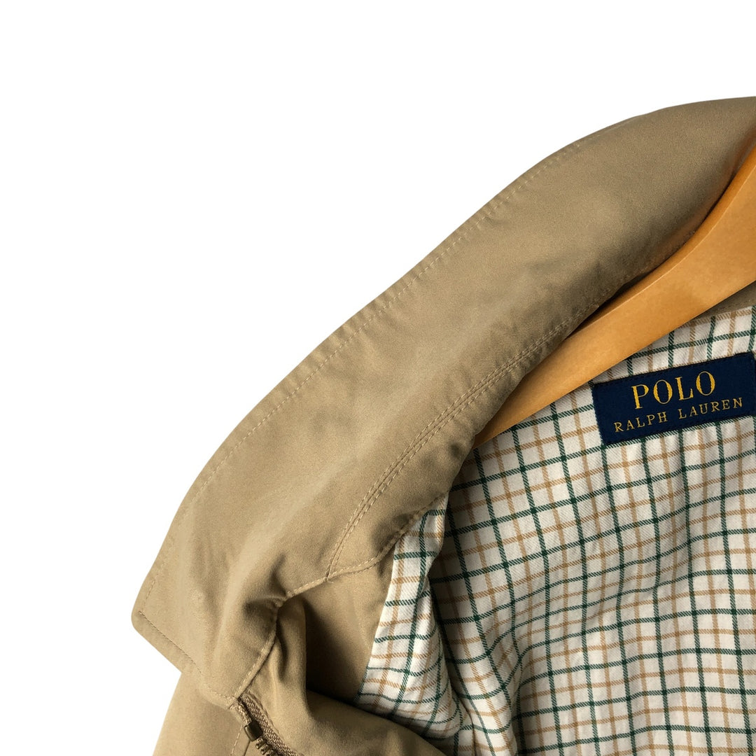 Ralph Lauren POLO RALPH LAUREN Swing Top Sports Jacket Men's M polyester Beige type Vintage Second Hand