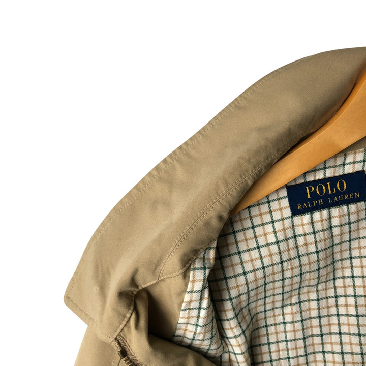 Ralph Lauren POLO RALPH LAUREN Swing Top Sports Jacket Men's M polyester Beige type Vintage Second Hand