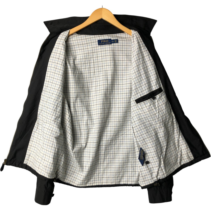 Ralph Lauren POLO RALPH LAUREN Swing Top Sports Jacket Men's M polyester black type Vintage Second Hand