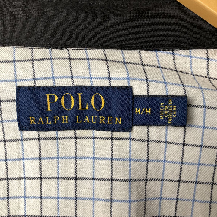 Ralph Lauren POLO RALPH LAUREN Swing Top Sports Jacket Men's M polyester black type Vintage Second Hand