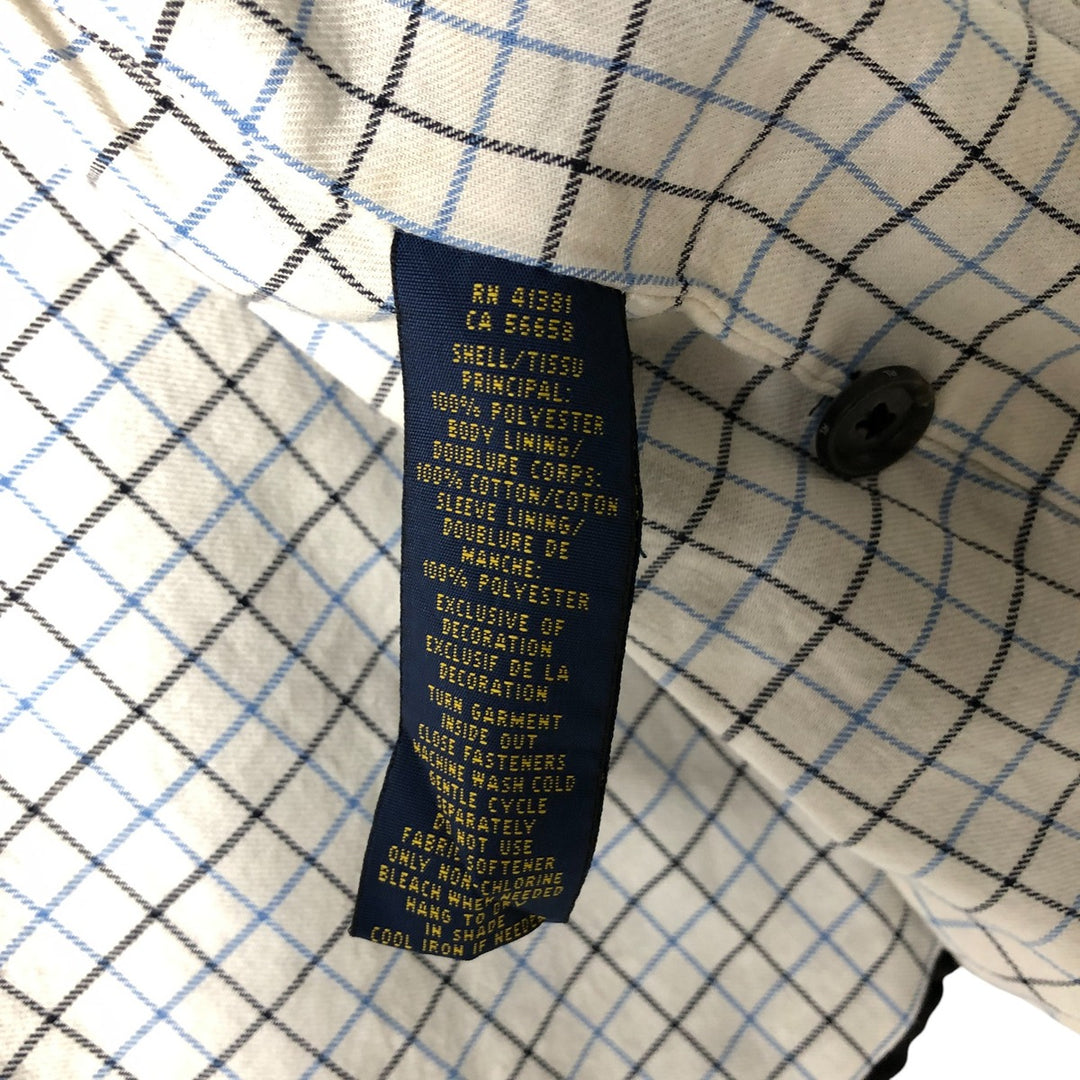 Ralph Lauren POLO RALPH LAUREN Swing Top Sports Jacket Men's M polyester black type Vintage Second Hand