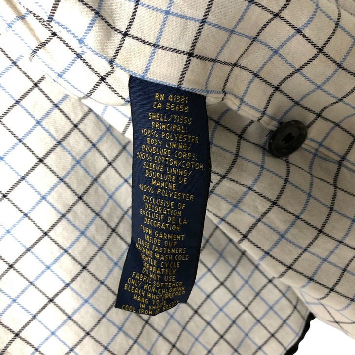 Ralph Lauren POLO RALPH LAUREN Swing Top Sports Jacket Men's M polyester black type Vintage Second Hand