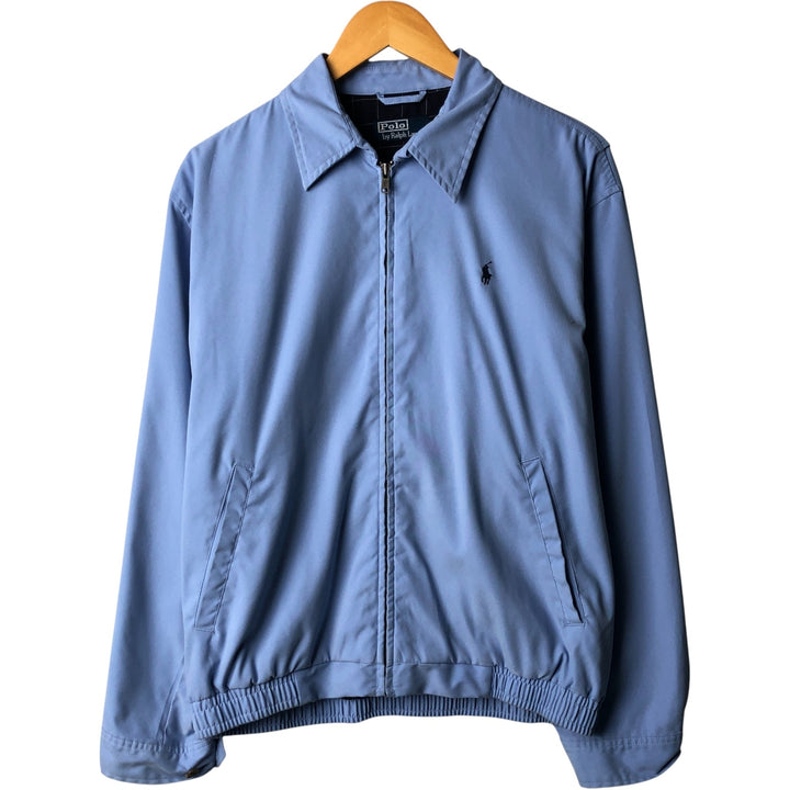 Ralph Lauren POLO by Ralph Lauren Swing Top Sports Jacket Men's M polyester Blue type light blue Vintage Second Hand