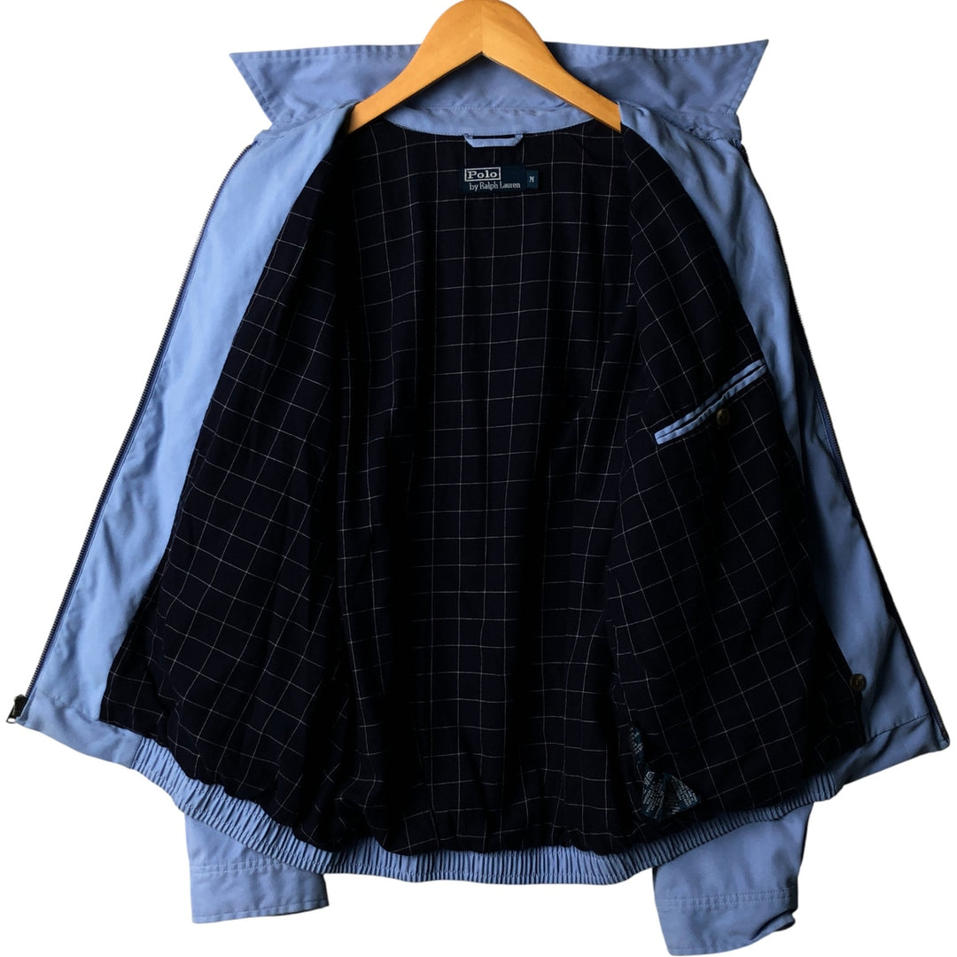 Ralph Lauren POLO by Ralph Lauren Swing Top Sports Jacket Men's M polyester Blue type light blue Vintage Second Hand