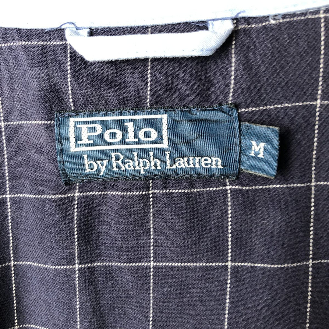 Ralph Lauren POLO by Ralph Lauren Swing Top Sports Jacket Men's M polyester Blue type light blue Vintage Second Hand