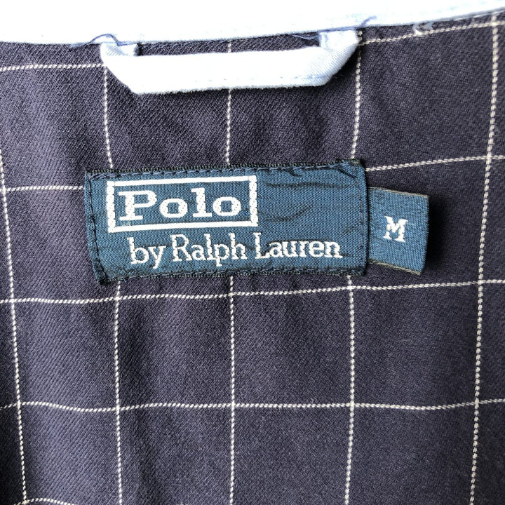 Ralph Lauren POLO by Ralph Lauren Swing Top Sports Jacket Men's M polyester Blue type light blue Vintage Second Hand
