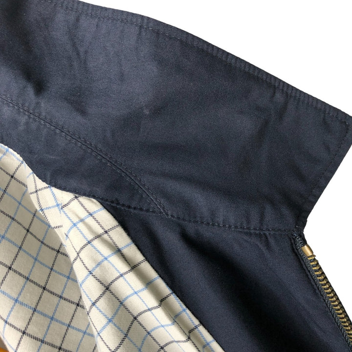 Ralph Lauren POLO RALPH LAUREN Swing Top Sports Jacket Men's S polyester navy blue type Vintage Second Hand