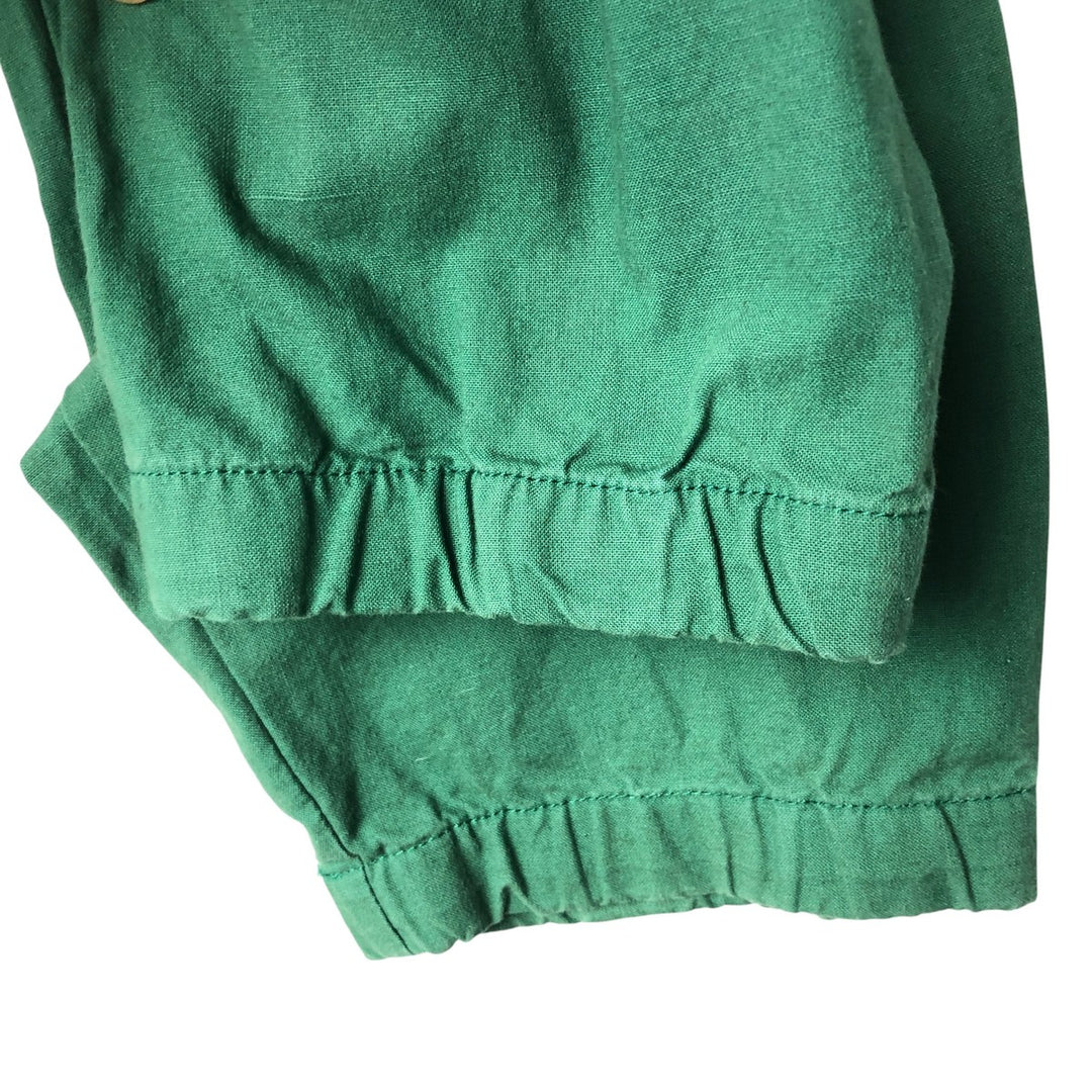 Vintage 1980'S Ralph Lauren Chaps swing top sports jacket, size M, men's cotton green type Vintage Second Hand