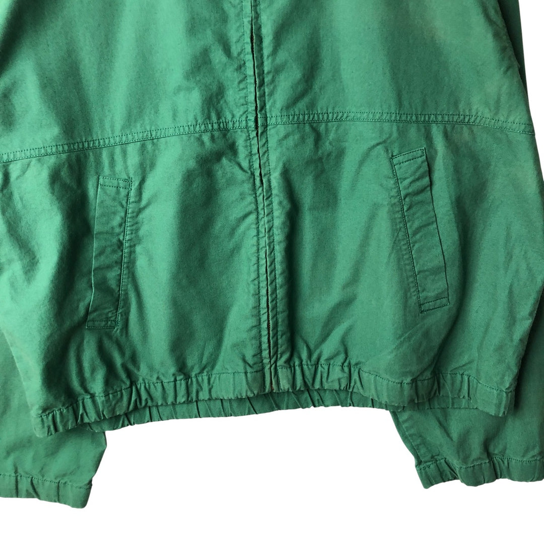 Vintage 1980'S Ralph Lauren Chaps swing top sports jacket, size M, men's cotton green type Vintage Second Hand