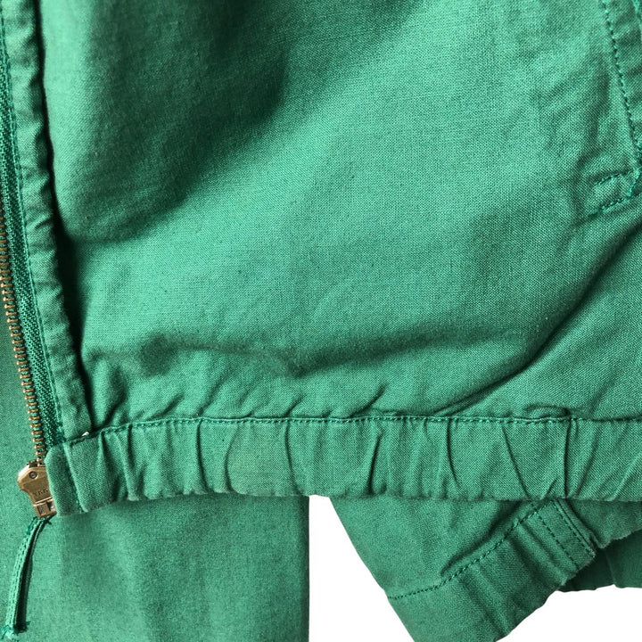 Vintage 1980'S Ralph Lauren Chaps swing top sports jacket, size M, men's cotton green type Vintage Second Hand