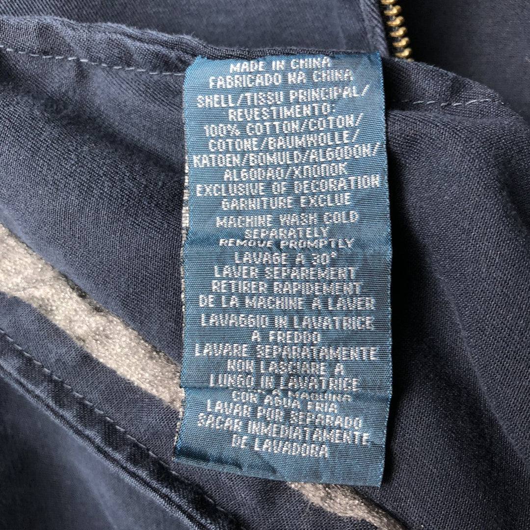 Ralph Lauren POLO by Ralph Lauren Swing Top Sports Jacket Men's L size cotton navy blue type Vintage Second Hand