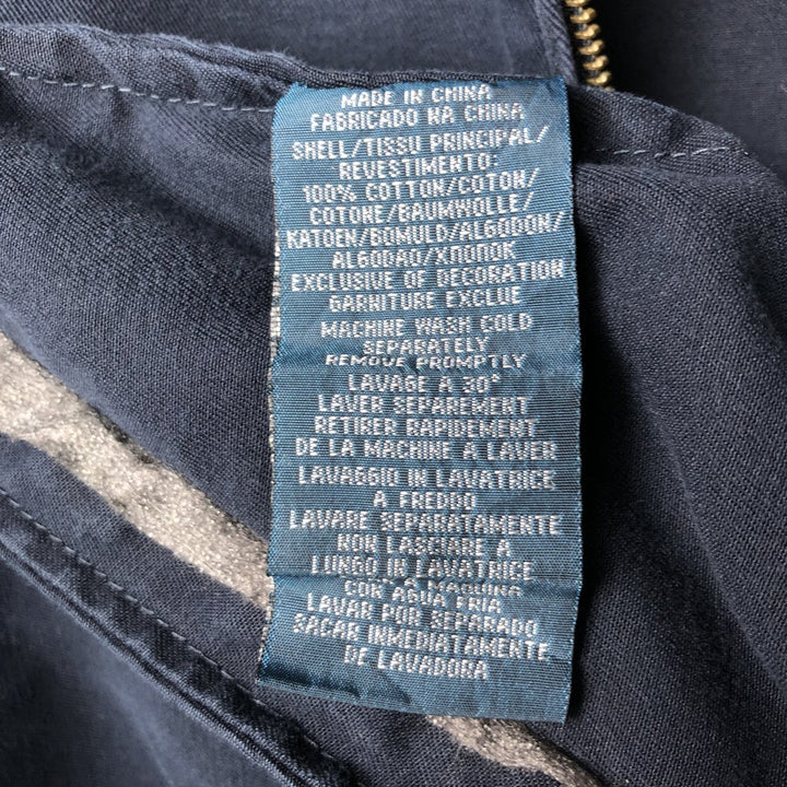 Ralph Lauren POLO by Ralph Lauren Swing Top Sports Jacket Men's L size cotton navy blue type Vintage Second Hand