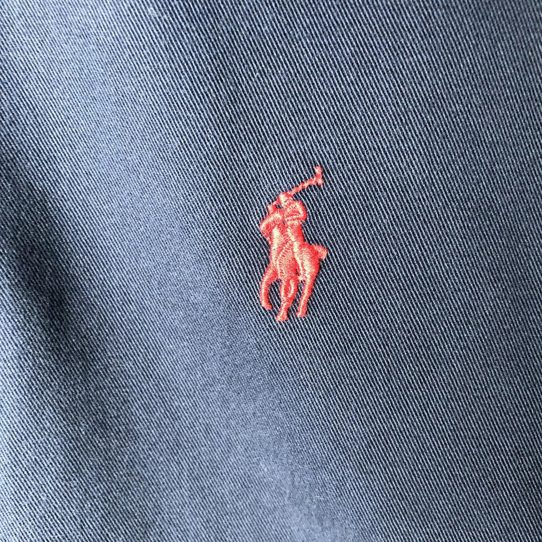 Ralph Lauren POLO by Ralph Lauren Swing Top Sports Jacket Men's L size cotton navy blue type Vintage Second Hand