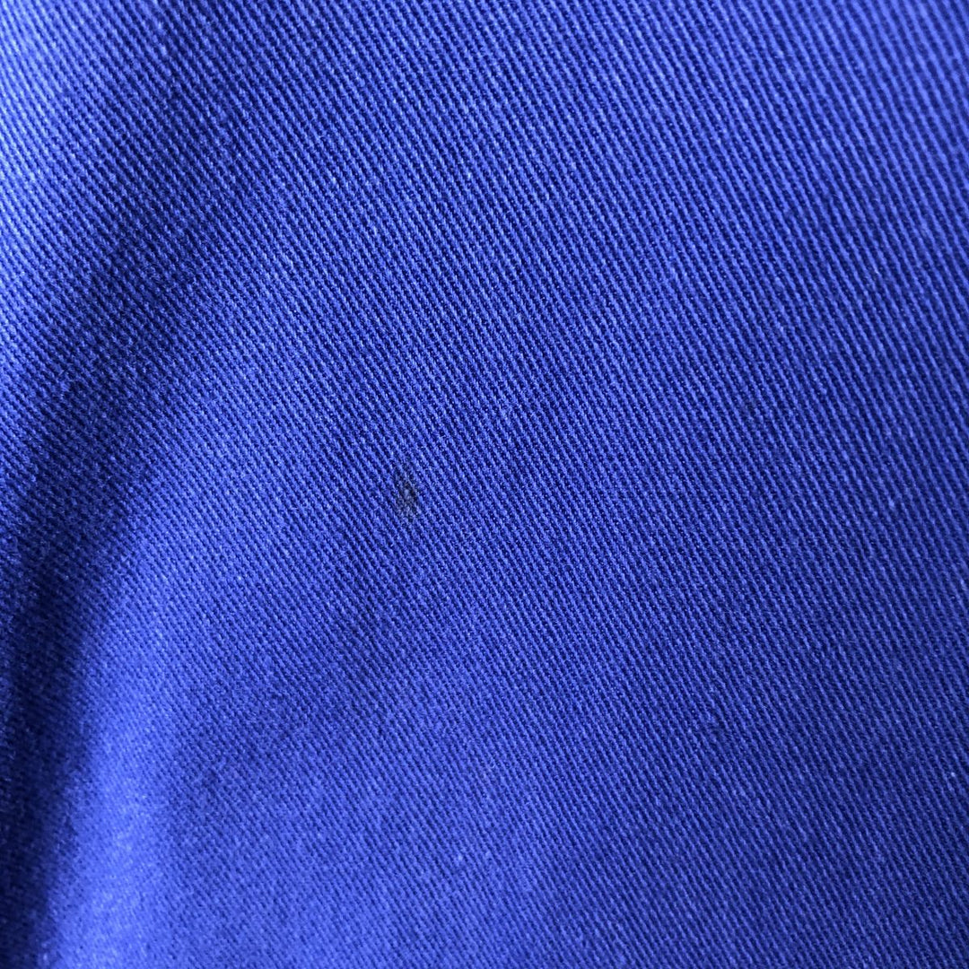 Vintage 90'S Polo by Ralph Lauren swing top sports jacket, made in the USA, men's size XXL cotton blue type Vintage Second Hand