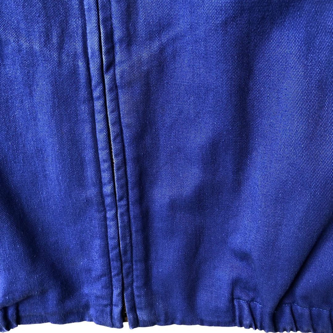 Vintage 90'S Polo by Ralph Lauren swing top sports jacket, made in the USA, men's size XXL cotton blue type Vintage Second Hand